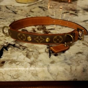Louis Vuitton MM Baxter Dog Collar